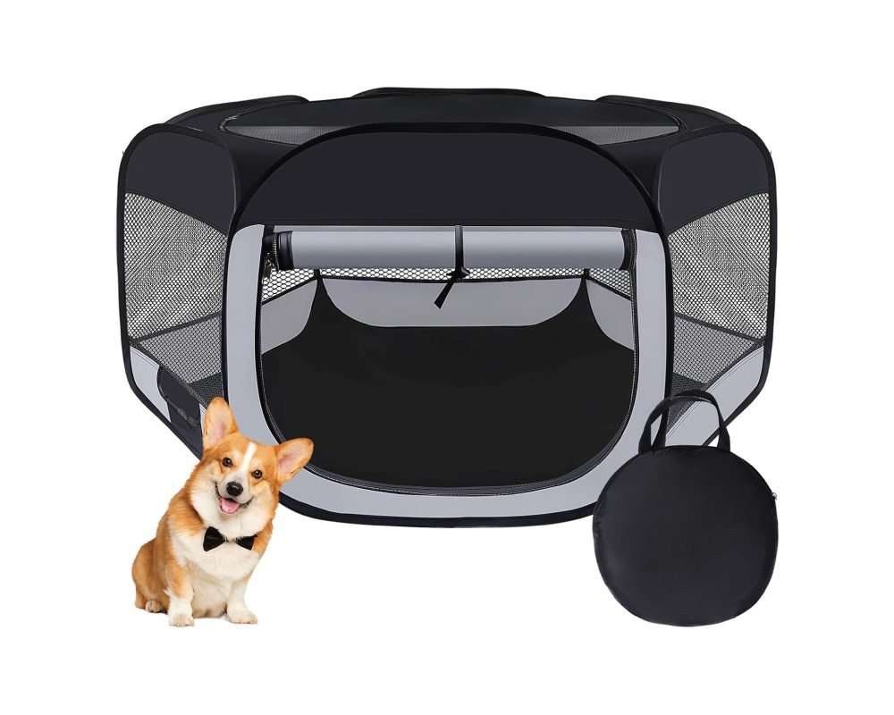 Portable Pet Playpen for Dogs and Cats