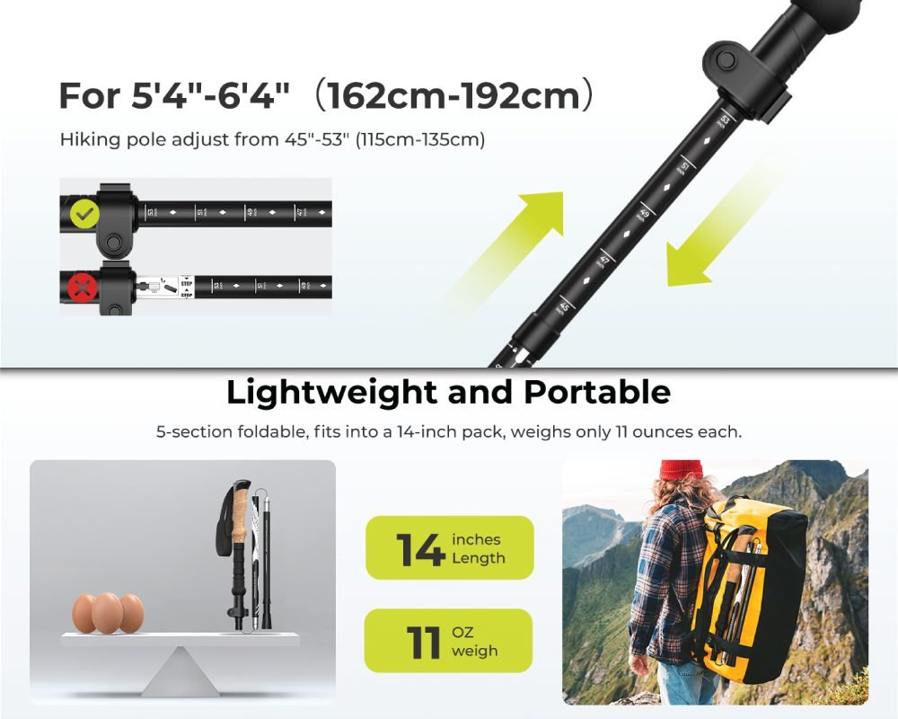 Trekking Poles for camping