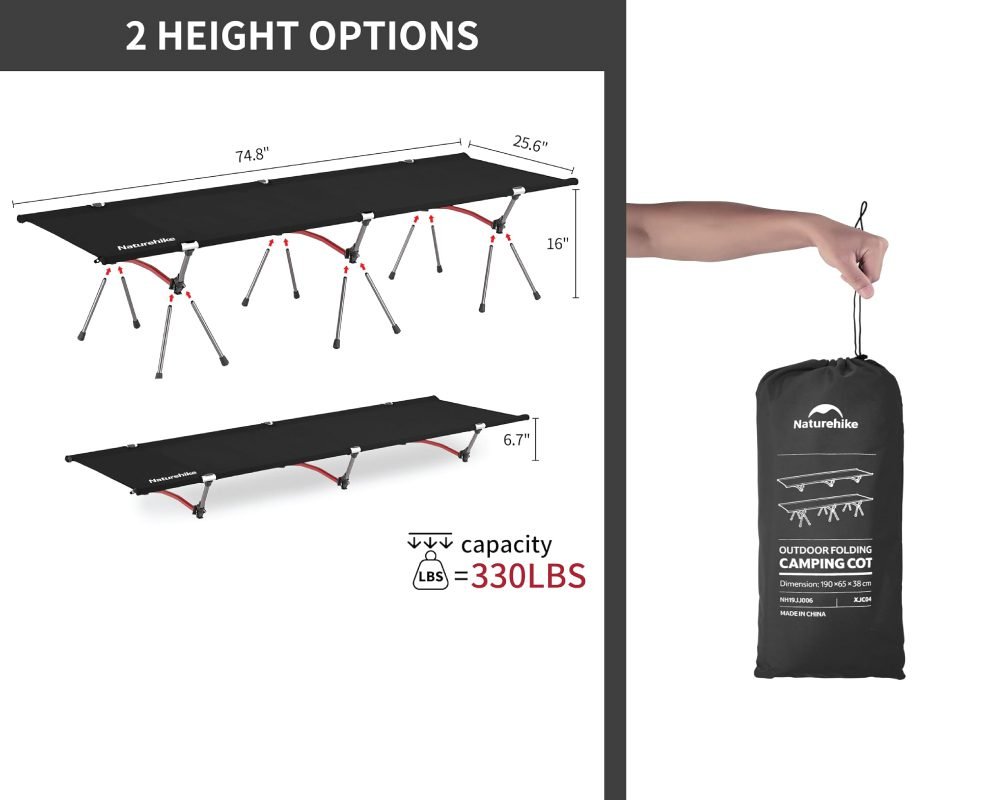 best camping cots